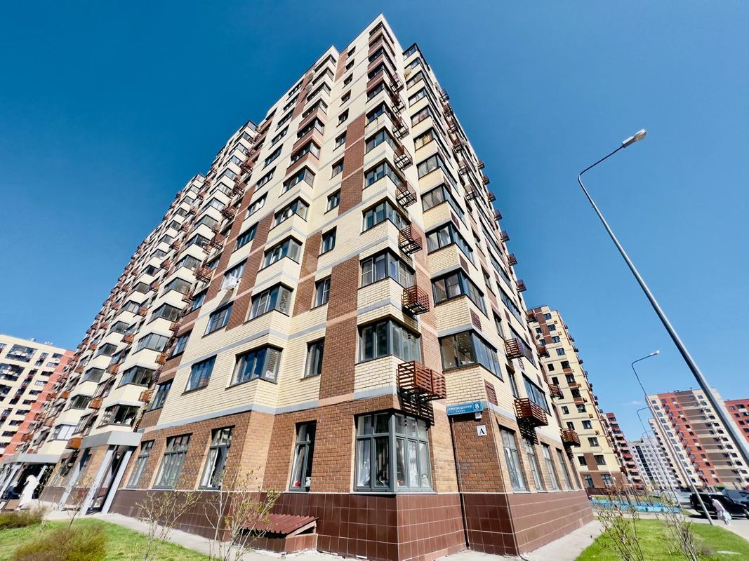 Продается квартира 2-x комн., 44,60м2 Пушкино, Просвещения, дом 8 к 2 |  Желтый Квадрат